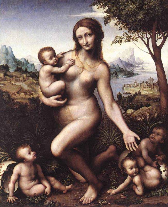 LEONARDO da Vinci Leda Germany oil painting art